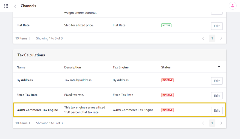 New tax engine