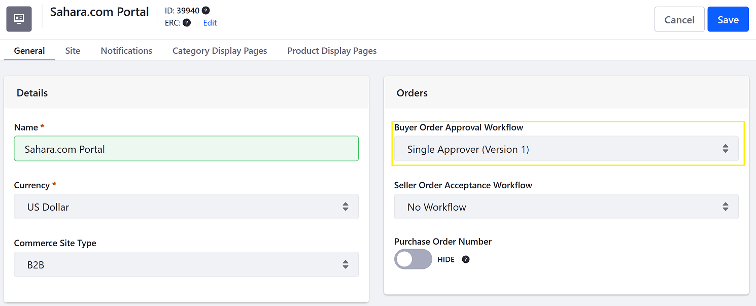 You can enable the Approval Workflow for each Channel.