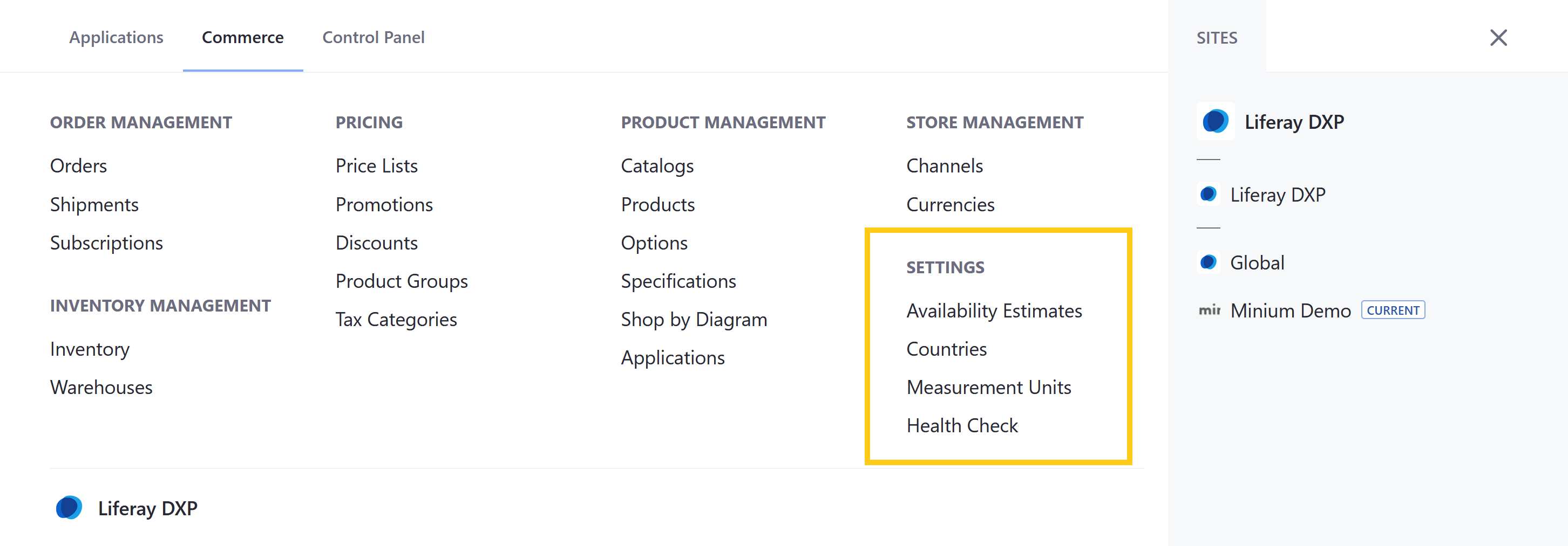 Control access to Settings applications.