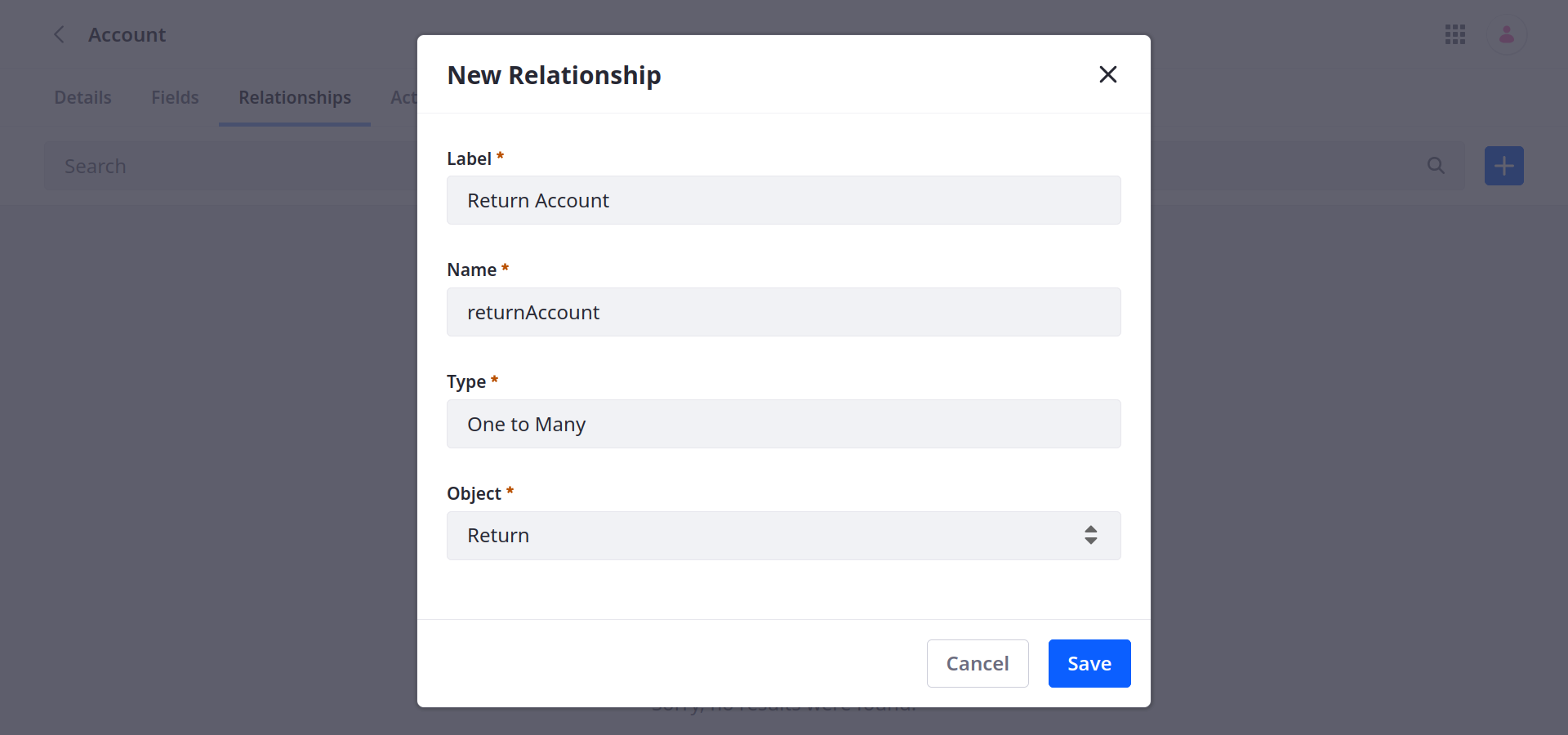 Create a one-to-many relationship from the Account object to your custom object.