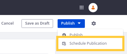 Set review and expiration dates for articles.