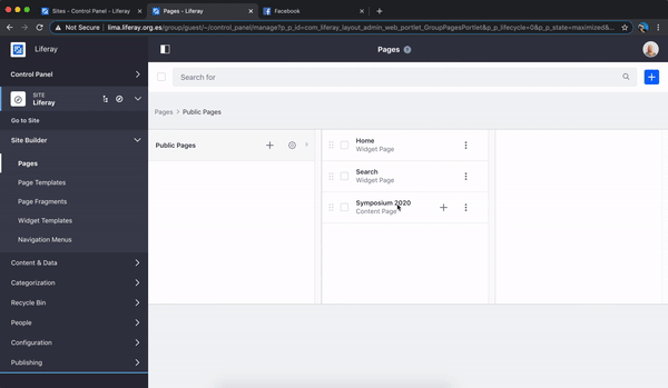 Open Graph support means you can configure and preview links for social media and search engines.