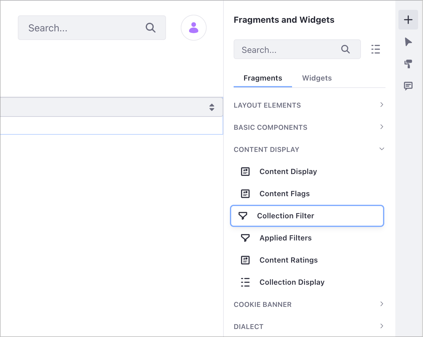 New filters help users find data in collections.