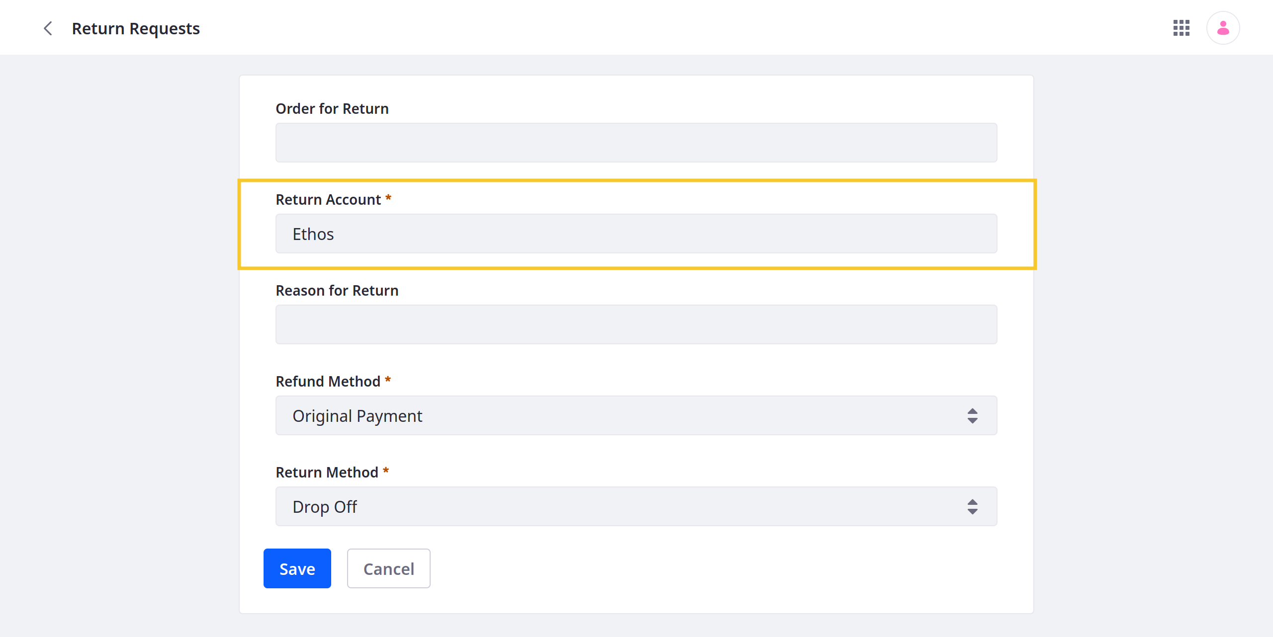 Restrict access to custom object entries by account.