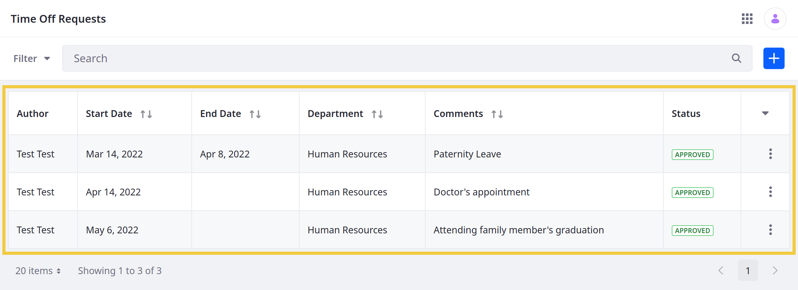 Design custom views for displaying object entries.