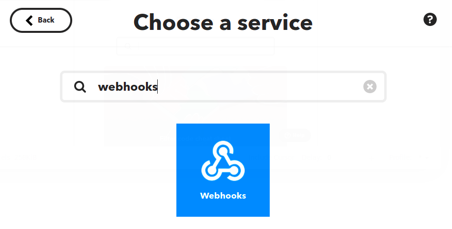 Select Webhooks.