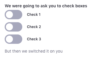 Multiple selection fields let users choose more than one of the displayed options.