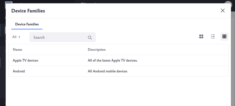 Configure the Mobile Device Rule for a site.