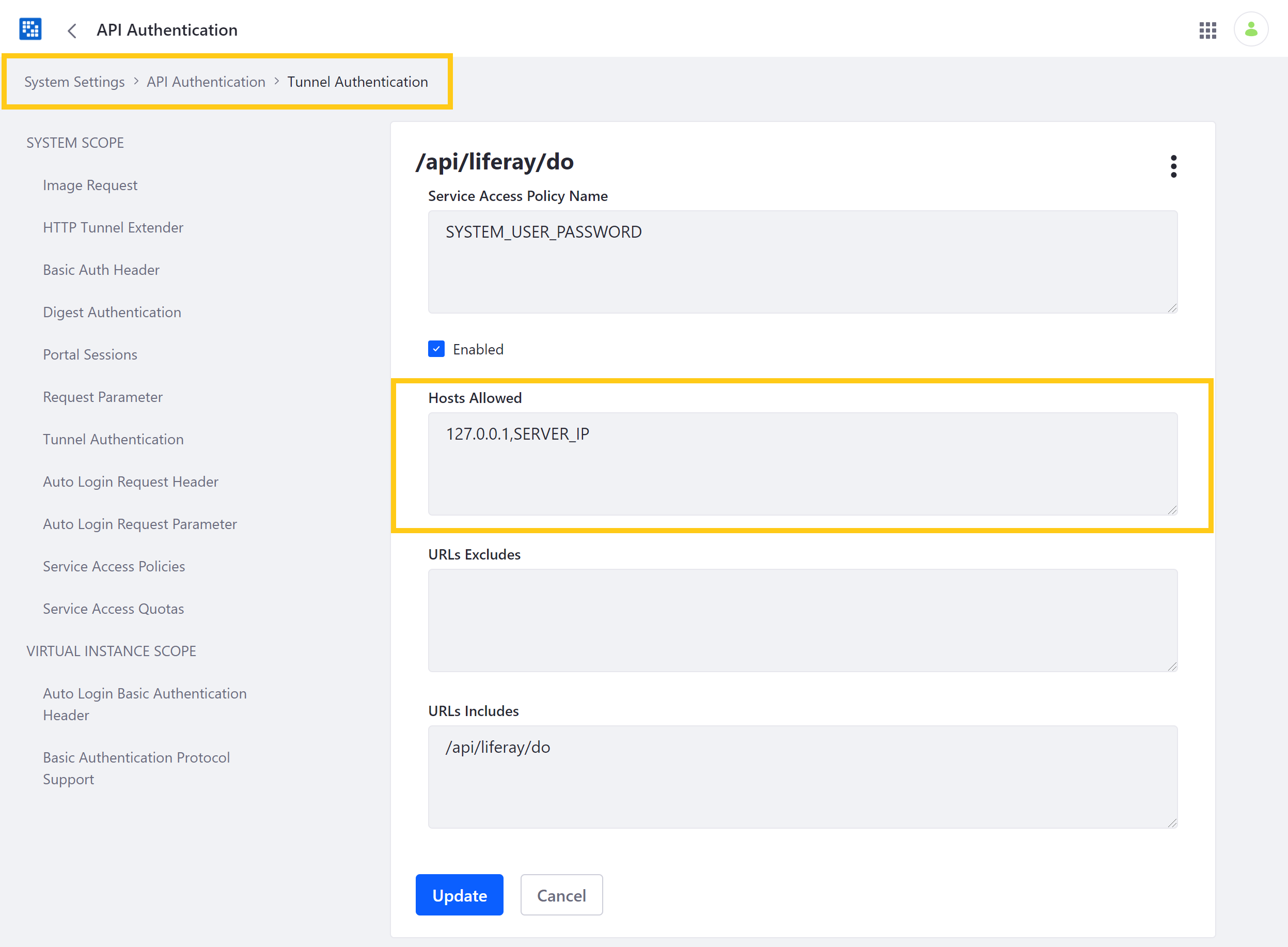 Update the remote instance's Tunnel Authentication Verifier Configuration via the Control Panel.