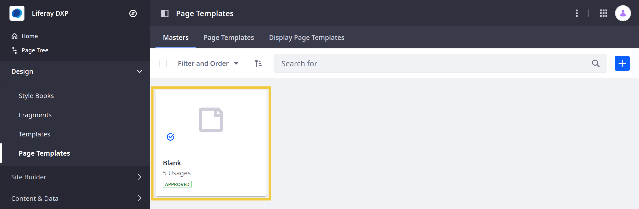 Master Page Templates are a simple way to define elements common to all of your pages, such as headers and footers.