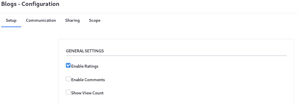 Some System Settings categories hold entries of multiple scopes.