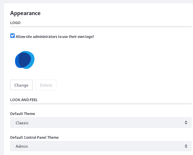 Configure the appearance of the Virtual Instance.