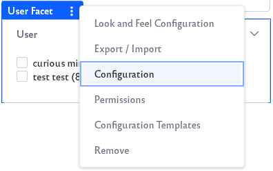 Click on the Configuration option.