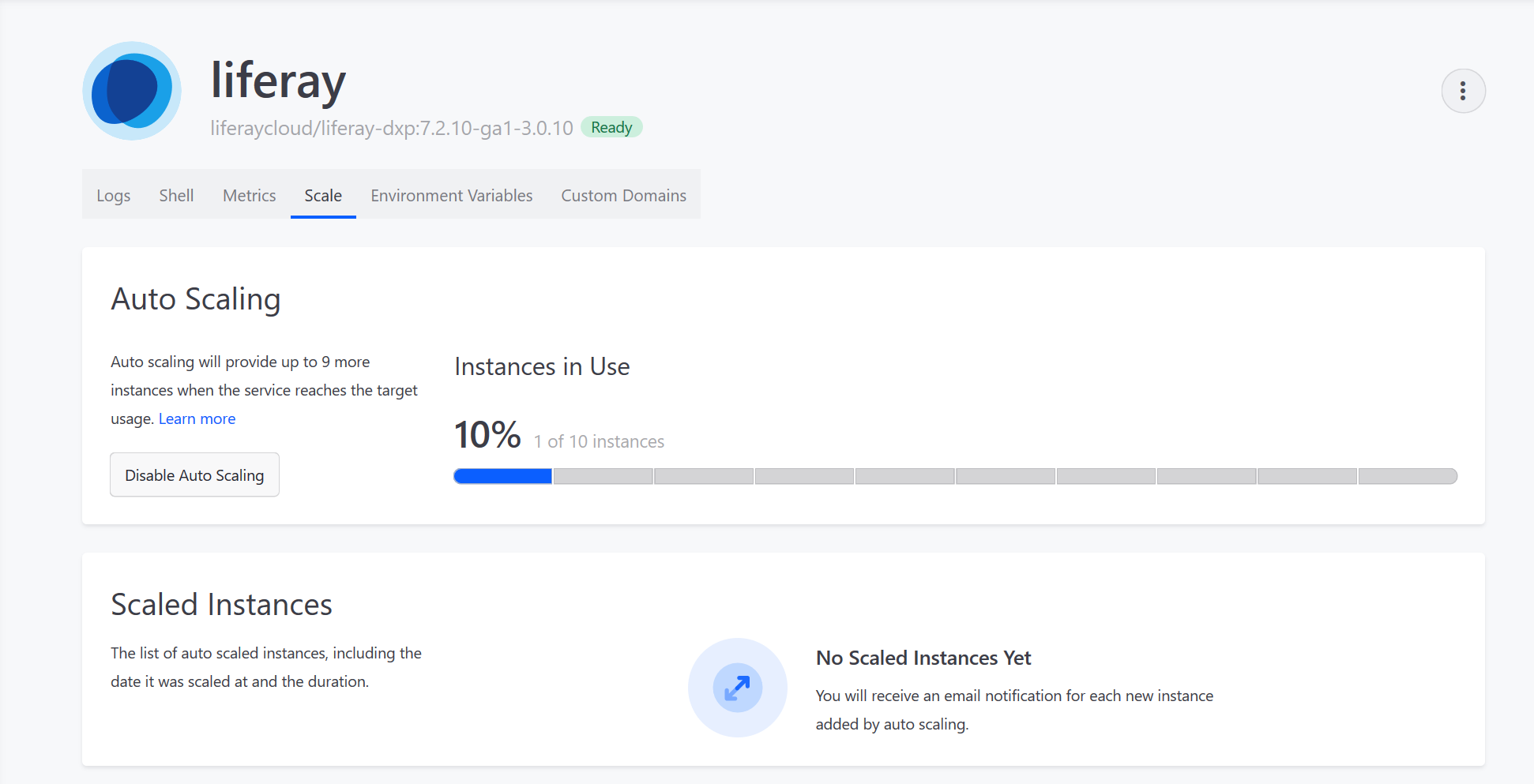 Auto-scale your servers to meet demand.